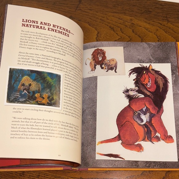 Rare Disney The Lion King The Full Film Script Hardcover Book - Picture 10 of 13